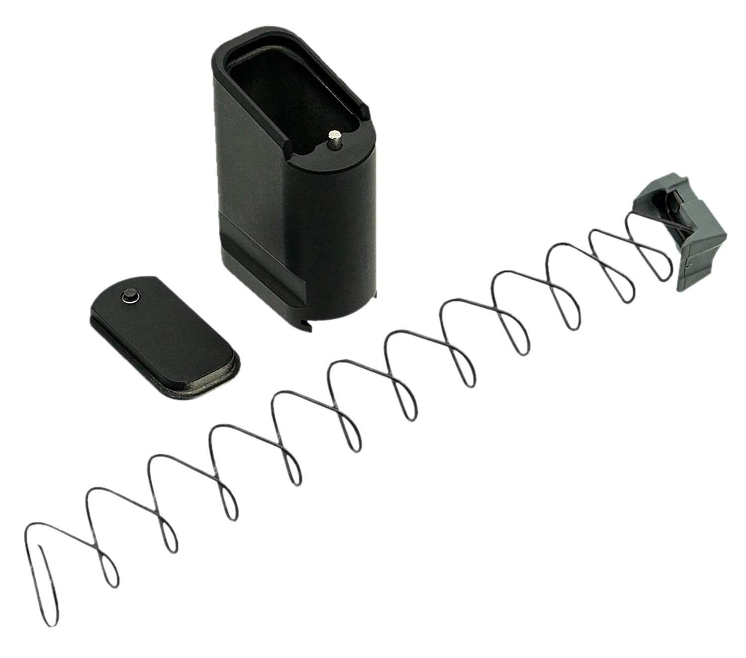 177931.jpg Shield Arms SAS15ME10BLK Magazine Extension Extended 10rd Compatible w/ Shield Arms S15 Magazine Black Anodized Aluminum