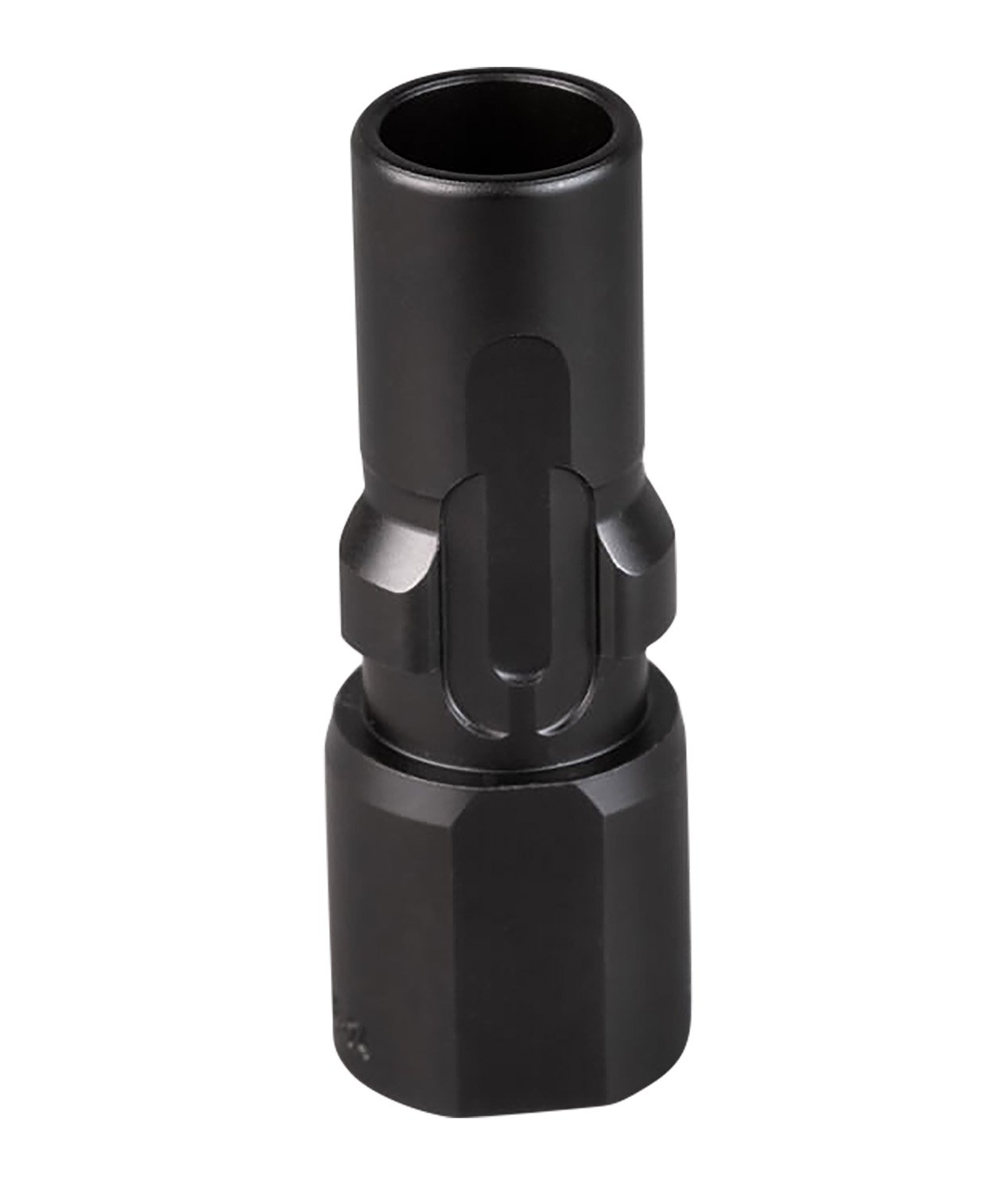 180516.jpg SilencerCo AC2608 3-Lug Muzzle Device M16x1 LH Threads 45 ACP