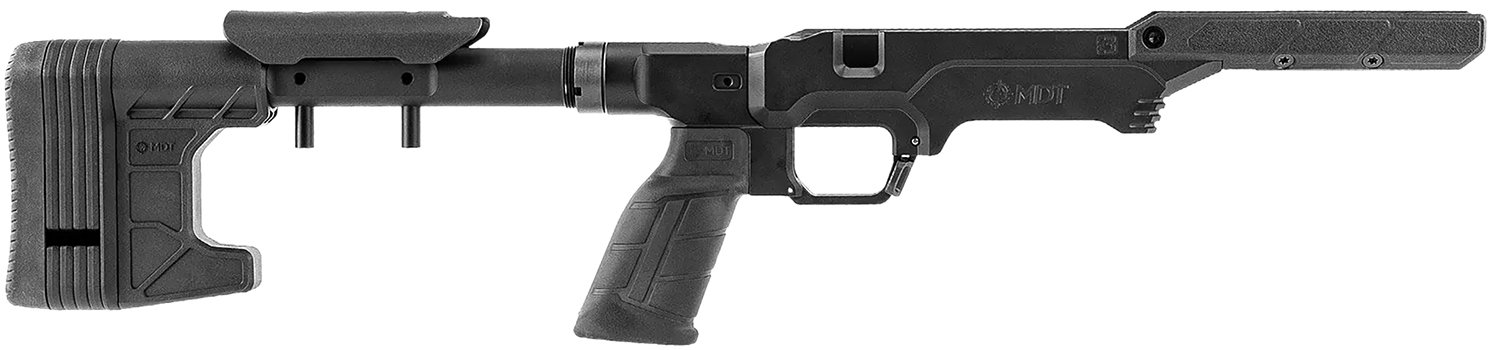 Mdt Sporting Goods Inc 114640BLK The Worker LSS Gen3 Black Fits Tikka T3/T3X Short Action