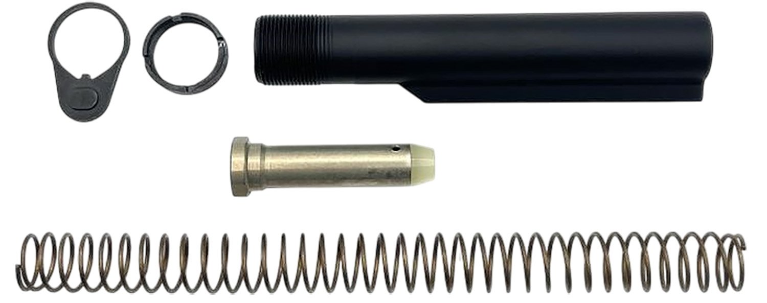 LBE Unlimited H3BUFKT  Buffer Tube Kit Black AR-Style