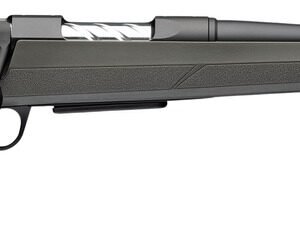 Browning 035845224 AB3 Pro SPR Full Size 270 Win 4+1 18" Matte Blued Spiral Fluted Threaded Barrel, Matte Blued Drilled & Tapped Receiver, Gray/Green Fixed Synthetic Stock
