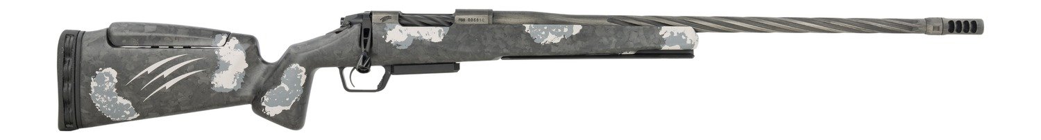 Fierce Firearms RIVSSN25CM24 Rival NRL Hunter NRL Edition 25 Creedmoor 24" Black Cerakote Stainless Steel Spiral Fluted Barrel & Drilled & Tapped Receiver, Arca Rail Forend, Carbon Matrix Push Button