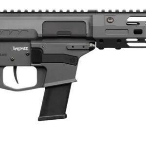 CMMG 45AEA70-TNG MkG 45 ACP 13+1 6.50" Black Nitride Threaded Barrel. Tungsten Cerakote Aluminum Receiver w/Picatinny Rail, M-LOK Handguard, Black Polymer CMMG RipBrace, CMMG Zeroed Grip, Ambidextrous