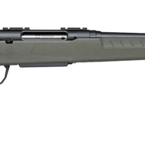 Savage Arms 33120 Axis 2 25-06 Rem 4+1 20" Matte Black Carbon Steel Threaded Barrel, Drilled & Tapped Receiver, OD Green Fixed w/Pistol Grip Synthetic Stock, Right Hand
