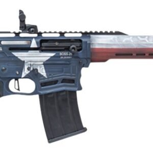 Citadel CBOSS2512-TEX Boss25  12 Gauge 3" 5+1 18.75" Threaded Barrel, Texas Flag Steel Receiver w/Picatinny Rail, Adj Comb Synthetic Butt Stock, Picatinny Rail Forend, Polymer Grip