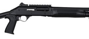 Panzer Arms PAM4TSSBSS M4 12 Gauge Semi-Auto 3" 5+1 18.50" Black Barrel, Black Aluminum Receiver w/Picatinny Rail, Black Skeleton Synthetic Stock & Grip