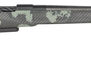Fierce Firearms RIVSCX7PRC22BF Carbon Rival XP 2.0 7mm PRC 3+1 22" Carbon Fiber Match Grade Barrel, Black Cerakote Stainless Steel Drilled & Tapped Receiver, Forest Camo Push Button Adj Cheek Piece Ca