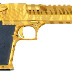 Magnum Research DE44TG-TS Desert Eagle Mark XIX 6" .44 Rem Mag 8+1 Titanium Gold Tiger Stripe