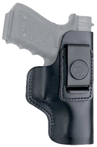 77339.jpg DeSantis Gunhide 031BA77Z0 Insider IWB Black Leather Belt Clip Fits H&K P2000SK/Springfield XD/XD-E 3.30" Barrel Right Hand