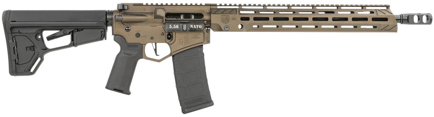 810035753150-1.jpg DIAMONDBACK FIREARMS DB15D 5.56MM BRONZE 16" M-LOK