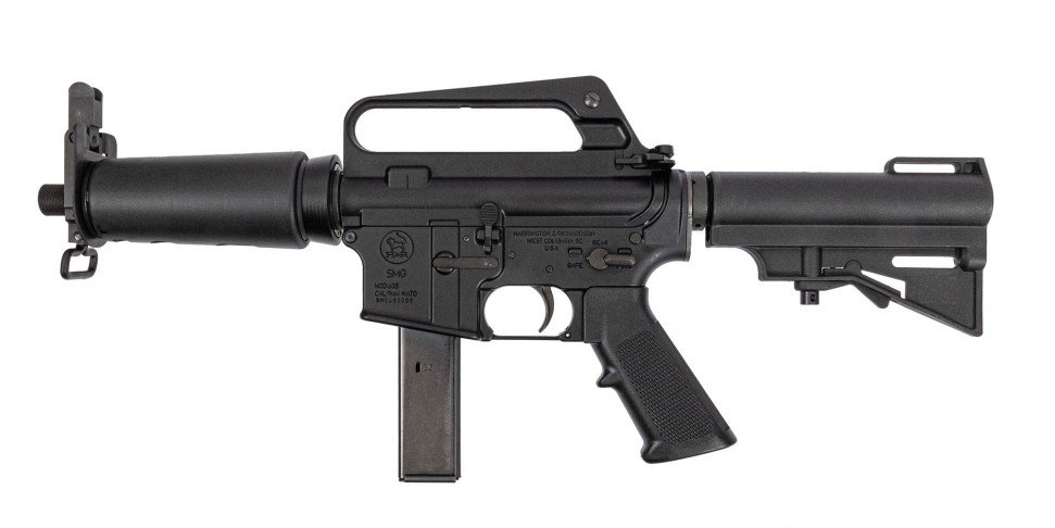 H&R RETRO DOE 7.5IN 9MM COMPLETE PISTOL BLACK HR51655182786