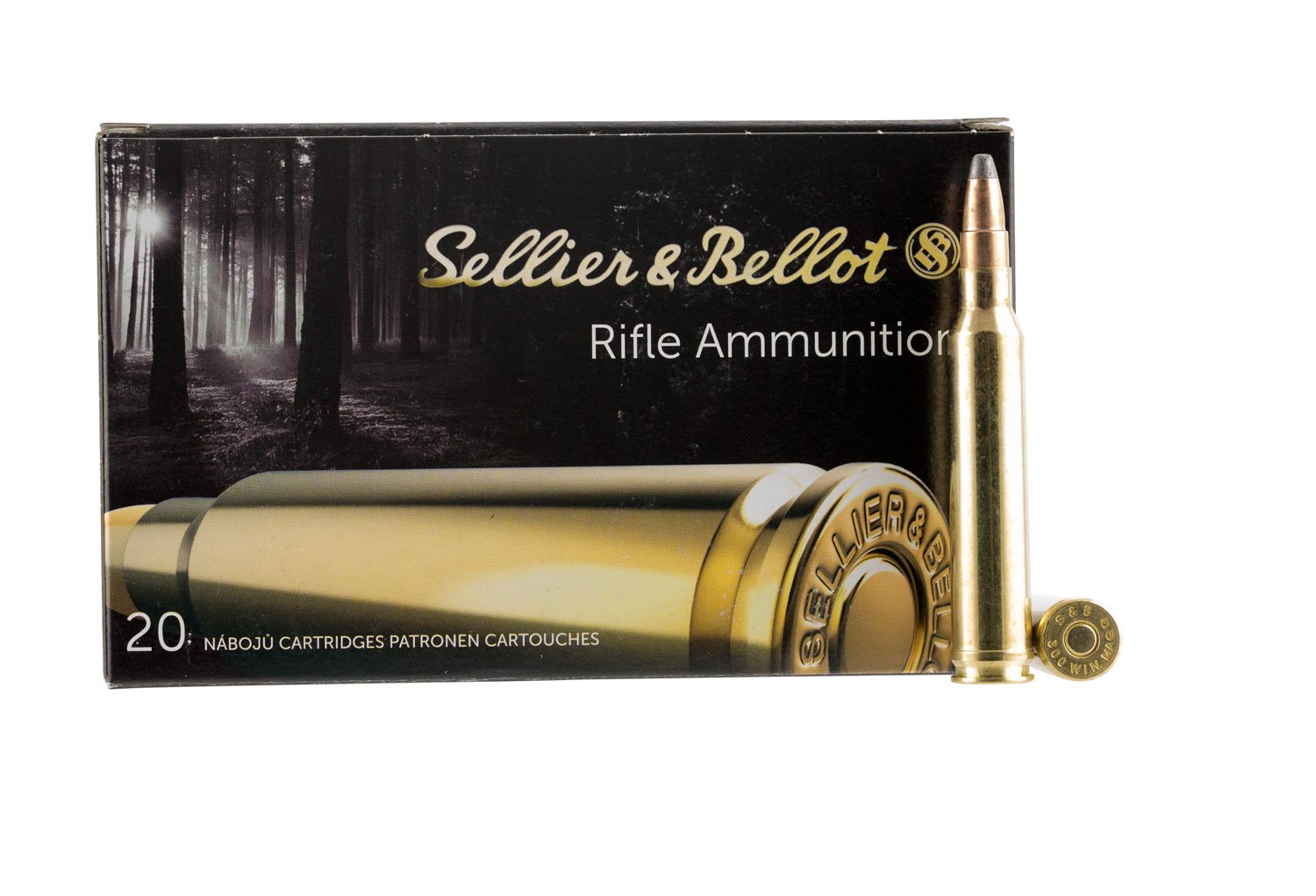 86290.jpg Sellier & Bellot SB300B Rifle 300WinMag 180gr Soft Point Cut Through Edge 20 Per Box/20 Case
