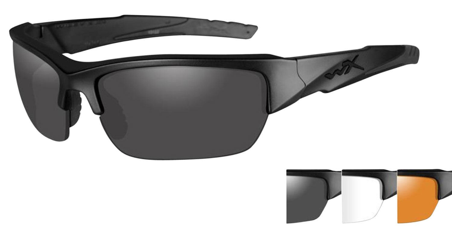 88713.jpg Wiley X Eyewear CHVAL06 Valor Safety Glasses Matte Black