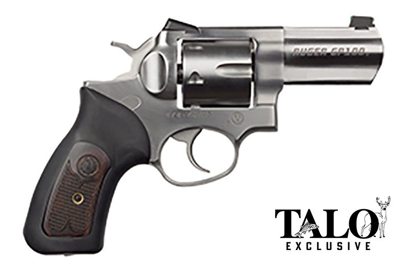 GP100 Wiley Clapp 3" 357Mag SS/Blk 7-rd TALO