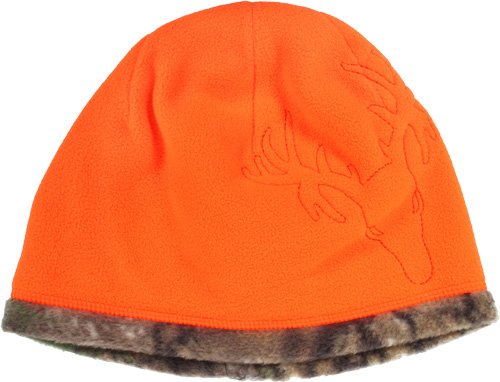 HOT SHOT 220G FLEECE BEANIE - DEBOSSED RT-APX/BLAZE OS - Image 3