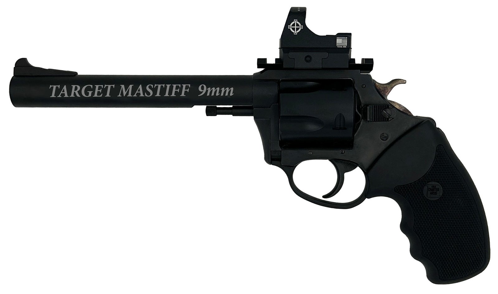 CA TARGET MASTIFF 44SPL 6 BLK FULL 5RD SHOOTER - Charter Arms