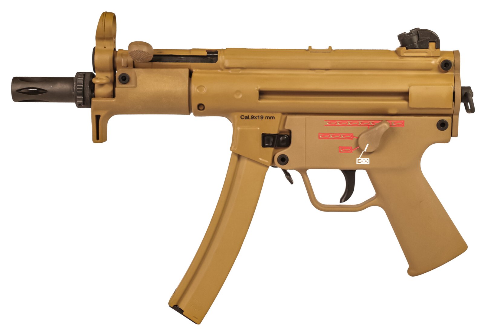 CENT AP5-P RAL8000 FDE NAVY 30RD