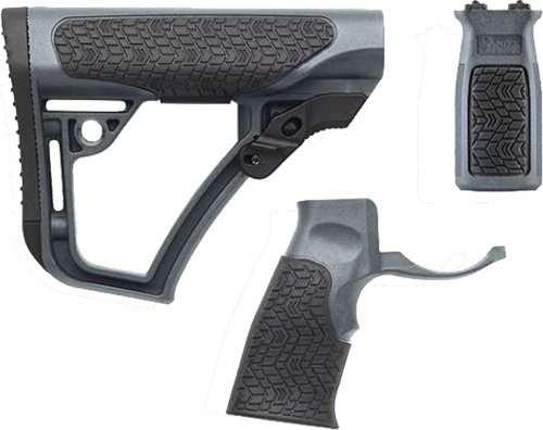 DD65012.jpg DANIEL DEF. AR15 FURNITURE KIT - M-LOK MILSPEC TORNADO GREY