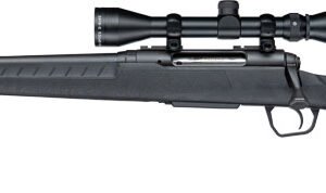 SAVAGE AXIS XP 270 20" LH - THREADED W/3-9X40 BLACK/BLACK