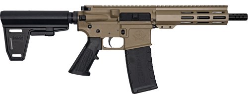 GL15223PBFDE.jpg GLFA AR15 PISTOL W/BRACE 223 - WYLDE 7.5" NIT FLAT DARK EARTH