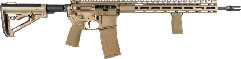 SHADOW SYSTEM U526 RIFLE 5.56 - 16" FLATTOP BLACK BCG FDE