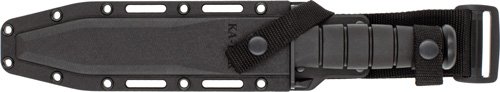 KA-BAR FIGHTER KNIFE 8" - STRAIGHT EDGE W/PLASTIC SHEATH