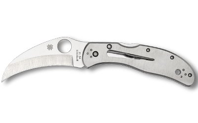 SPYDERCO HARPY CLIPIT SS 2.75" SILV