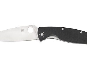 SPYDERCO RESILIENCE BLK G10 PLAIN