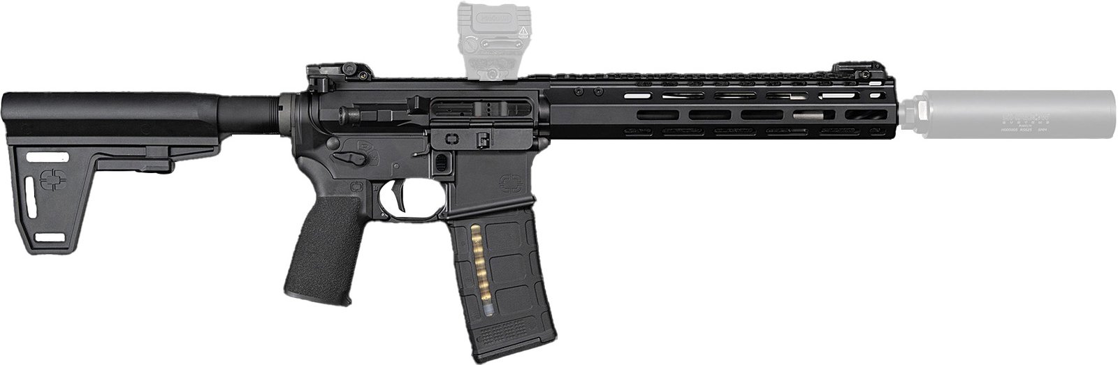 SHD E526 BLK 5.56 11.5 DLC 30R
