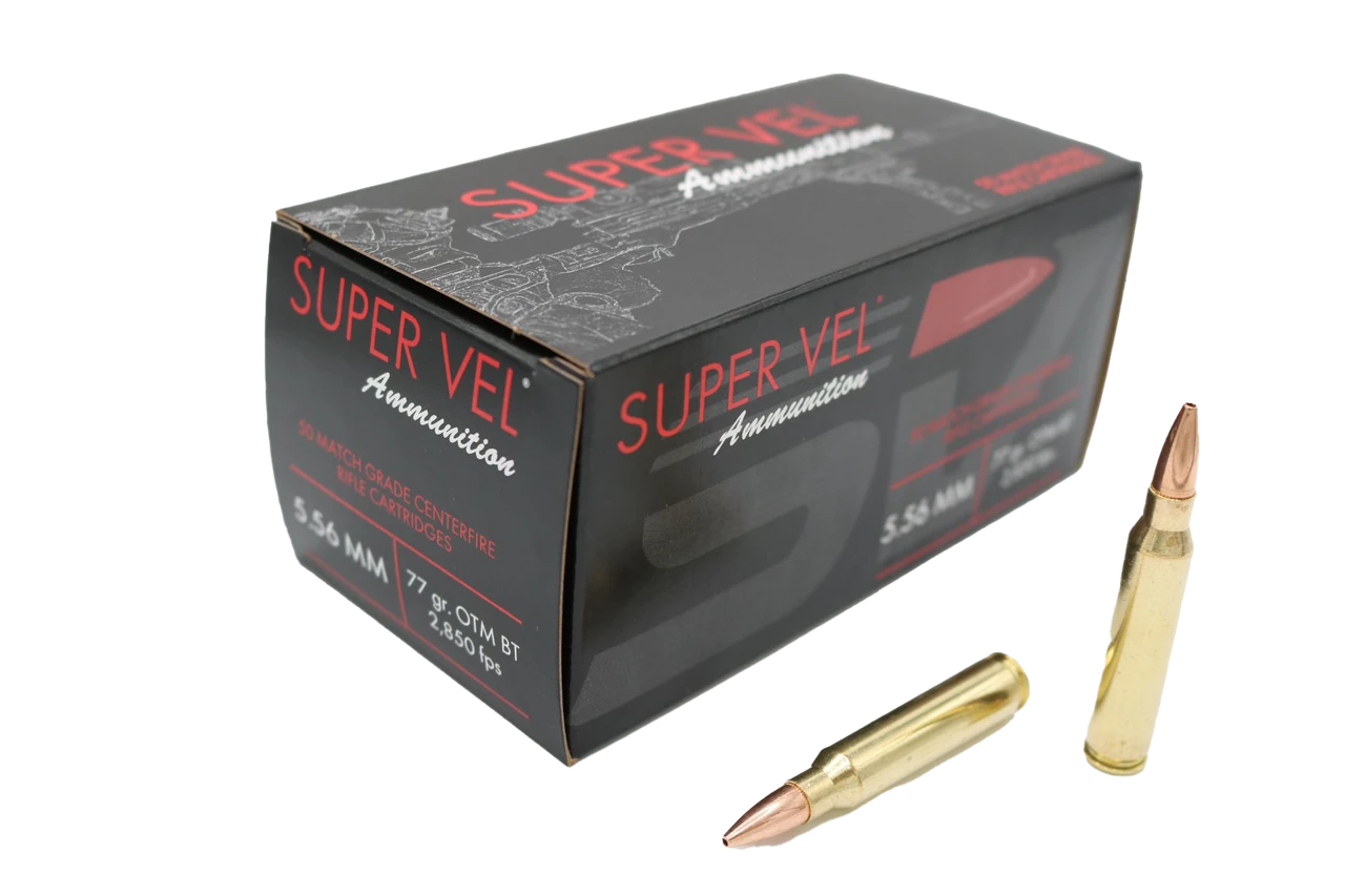 Super Vel 5.56 77gr OTM BT