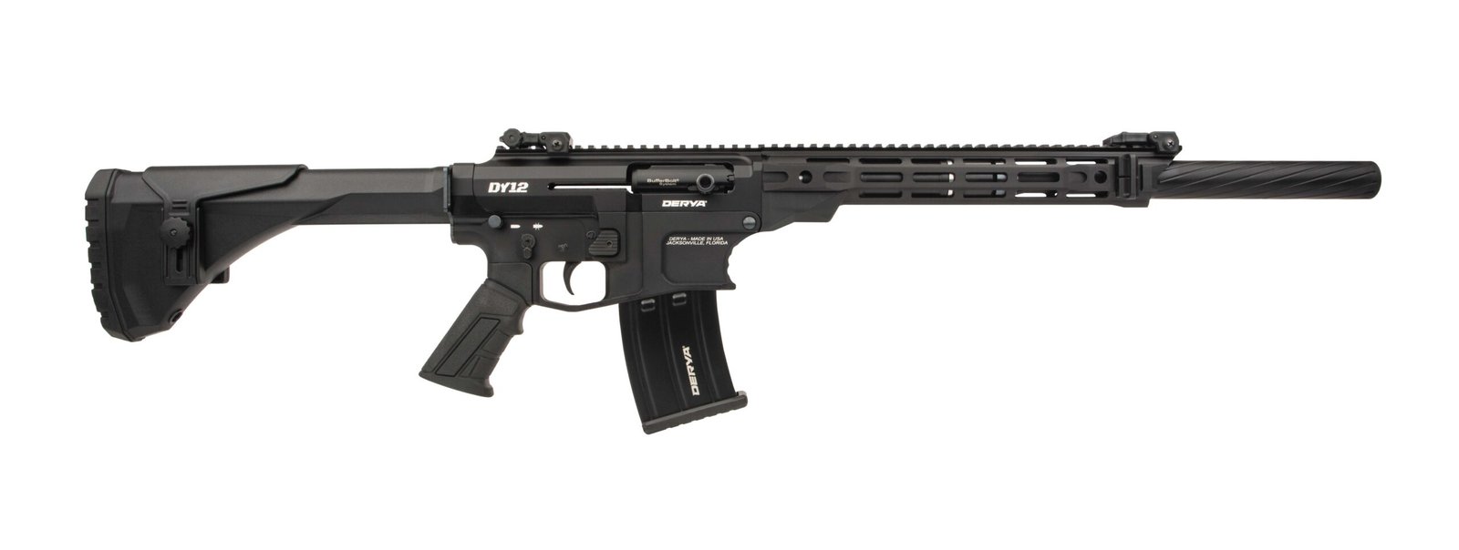 dy1220causrighta817.jpg DERYA ARMS DY12 12/20 BL/SY 3" 5+1 CA