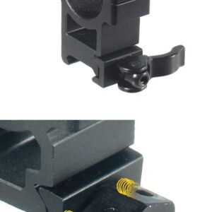 Leapers UTG 2-Piece Max Strength LE Grade Picatinny Rings - 22mm Width 30mm - High