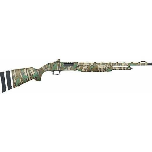 https3A2F2Fmedia.chattanoogashooting.com2Fimages2Fproduct2FMV546842FMV54684-1-2.jpg Mossberg 500 Super Bantam Shotgun 20 ga 3" Chamber 5rd Magazine 20" Barrel Mossy Oak Greenleaf with Holosun HS407K