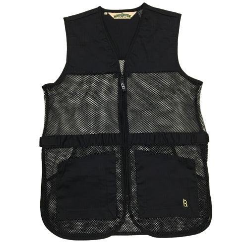 Bob Allen Full Mesh Dual Pad Shooting Vest Black L