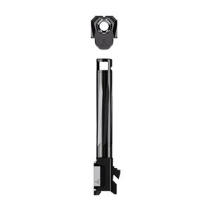 Radian Afterburner and Ramjet Micro Compensator and Ported Handgun Barrel for Glock G43x Black