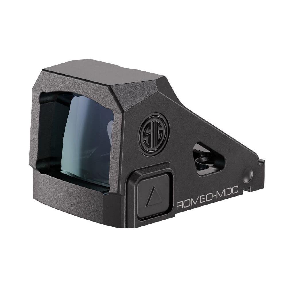 https3A2F2Fmedia.chattanoogashooting.com2Fimages2Fproduct2FXISORMDC602FXISORMDC30-1_1.jpg Sig Sauer Romeo-MDC Red Dot Sight 6 MOA Dot Black