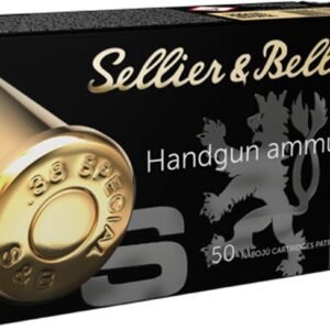 Sellier & Bellot Pistol & Revolver Ammo .38 Special 158 gr FMJ 50/ct