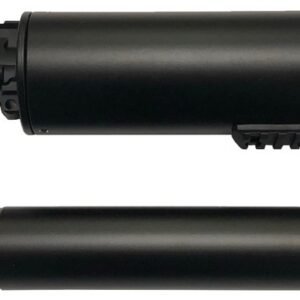 F5 MFG Soda Can Launcher - Black | Picatinny Rail | Includes Golfball/Net/Smoke Canister attachment
