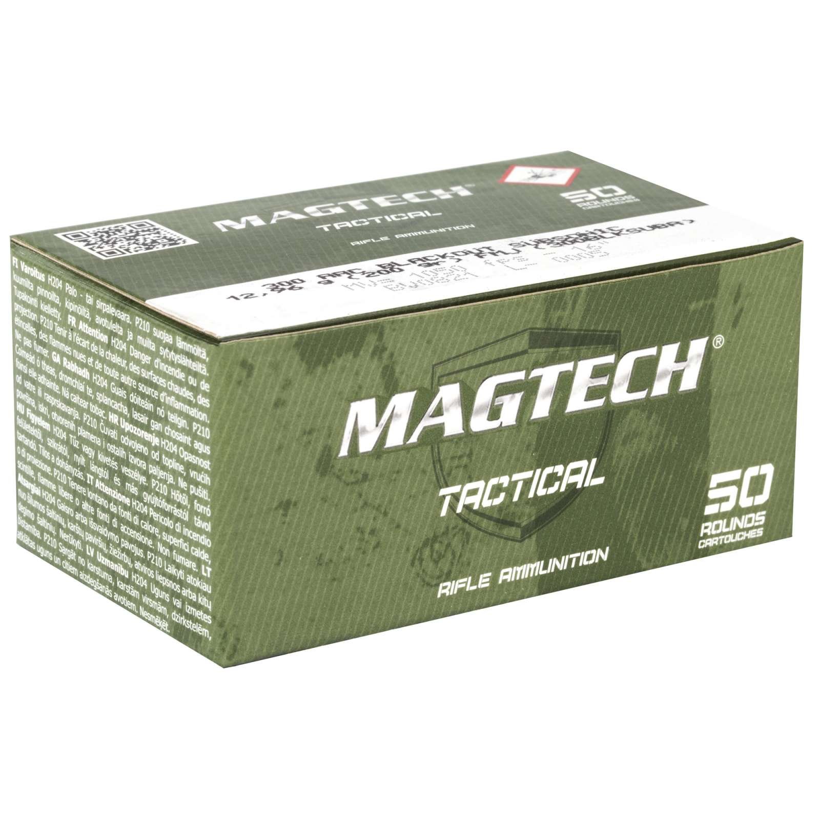 MAGTECH 300BLKOUT 200GR FMJ SUBSNC 50RD BOX 20 BOXES PER CASE