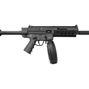 ATI GSG-16 GERGGSG16110 16.25" .22 LR Semi-Auto Rifle 110+1 w/ 110 Rd Rotary Magazine Faux Suppressor Collapsible Stock Black