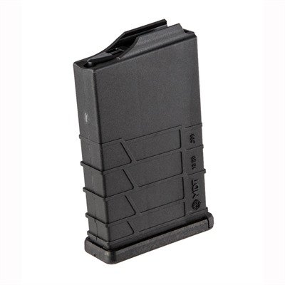 308 SHORT ACTION AICS 10RD POLYMER MAGAZINE, BLACK
