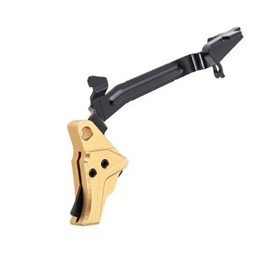p_430109444_1.jpg ITTS TRIGGER W/TRIGGER BAR FOR GLOCK G3/G4 GOLD/BLACK SCREW