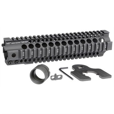 p_430111098_1.jpg AR-15 COMBAT T-SERIES 1-PC FREE FLOAT HANDGUARD 10'' BLACK