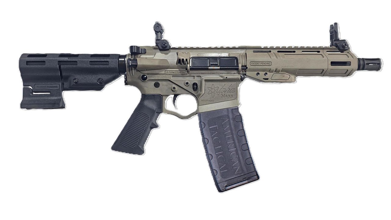 ATI Alpha Maxx HGA ATIGAX5567MLCFDE30 5.56x45mm Semi-Auto 7.5" Barrel 30+1 FDE