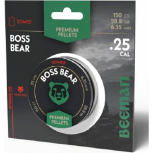 Beeman Boss Bear Domed Pellets .25 150 ct.