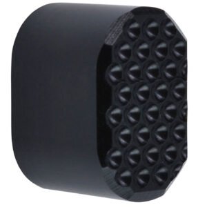 Phase 5 Weapon Systems PMRBLKDIMPLED Dimpled Mag Release  6061-T6 Aluminum Black Anodized