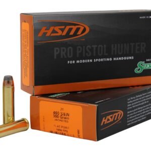HSM 460SW5N Pro Pistol  460 S&W Mag 300 gr Jacketed Soft Point 20 Per Box/ 25 Case