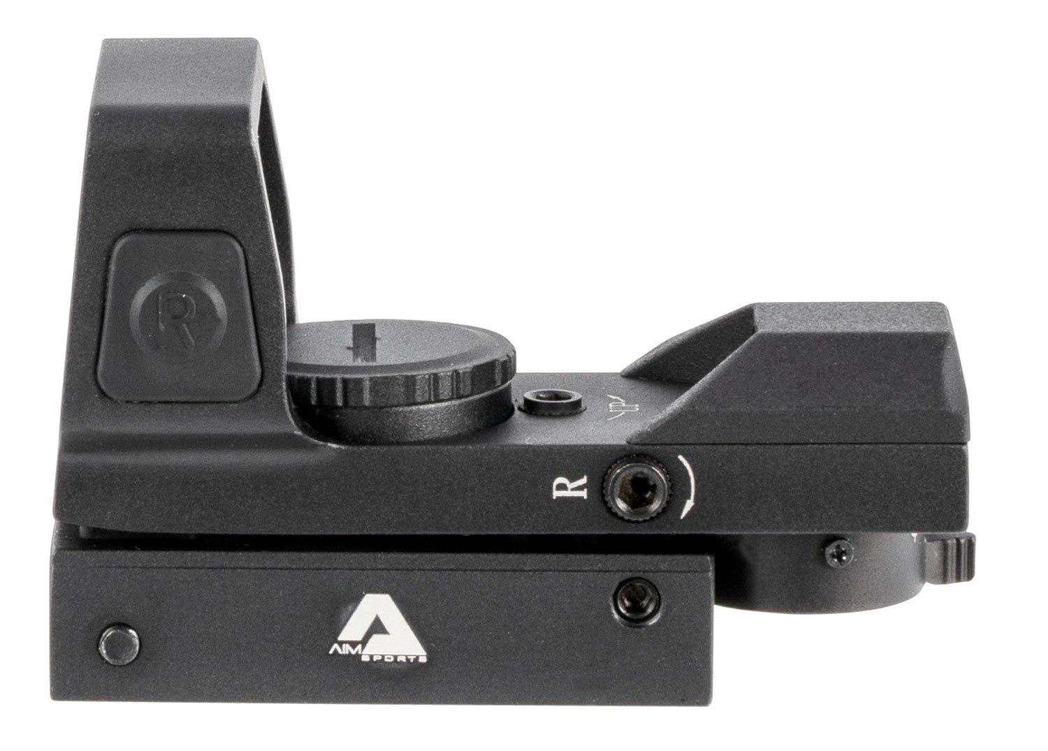 121555.jpg Aim Sports RT503F Full-Size Reflex Sight Matte Black 1x33mm Red/Green Multi Reticle