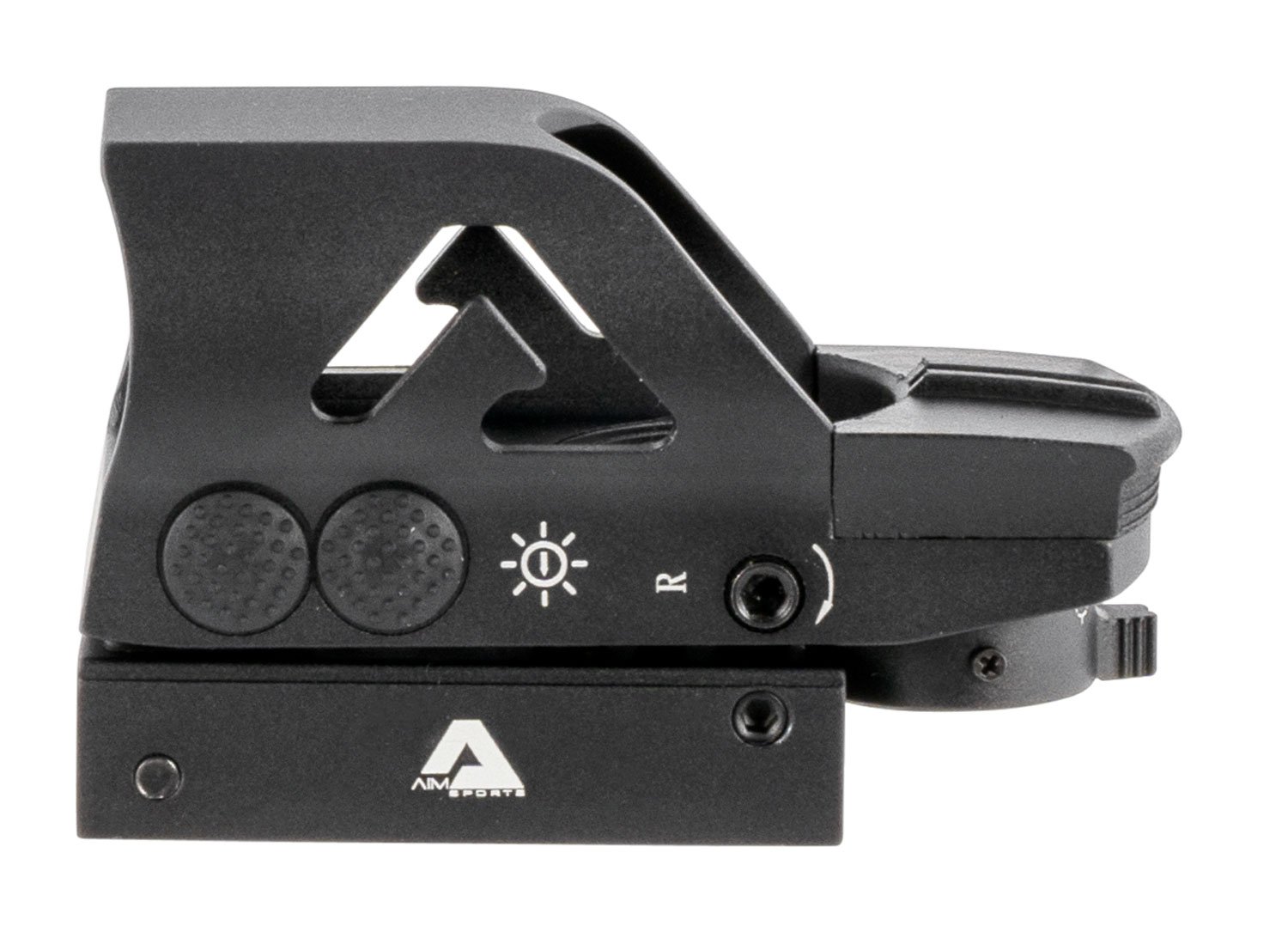 121556.jpg Aim Sports RT506C Full-Size Reflex Sight Matte Black 1x34mm Red/Green Multi Reticle