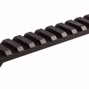 Talley PSM252153 CVA Cascade Picatinny Rail  Black Anodized Short Action 20 MOA